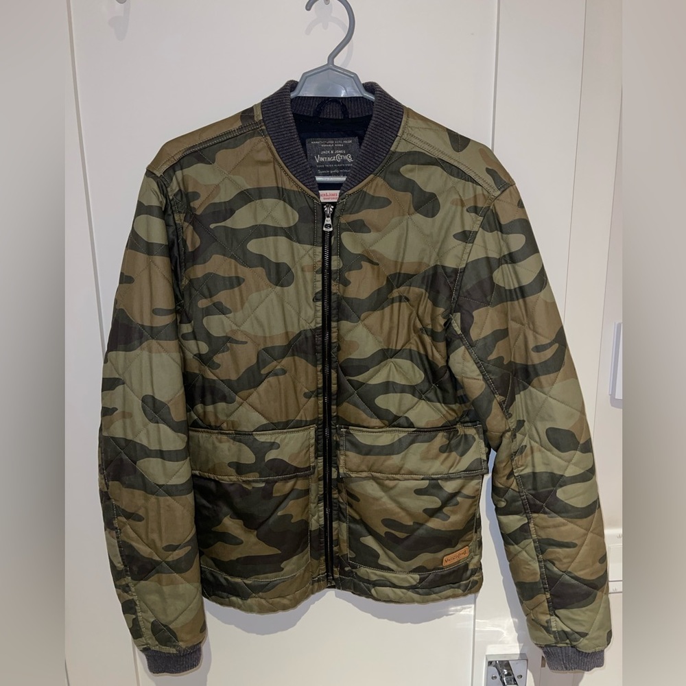 Jack&Jones Bomber camo jacket